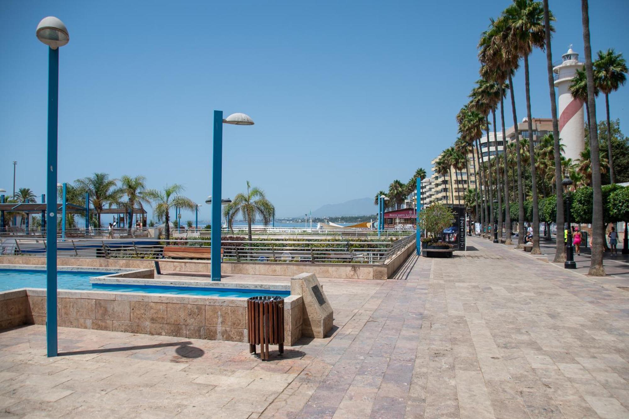 Apartamento Centrico Marbella Con Vista A Mar Eksteriør bilde